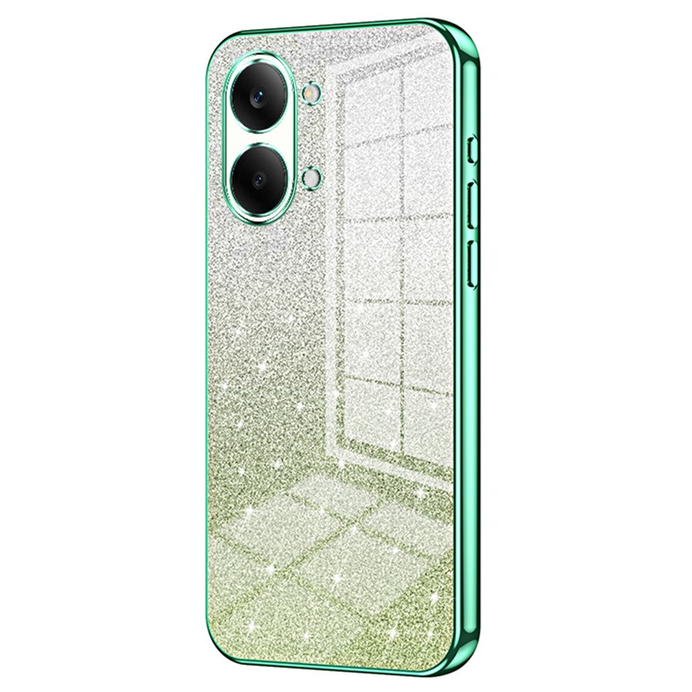 Case For Xiaomi Poco X8 Pro Max 5G  /  Redmi Turbo 5 Max 5G Electroplating Gradient Glitter TPU Phone Cover
