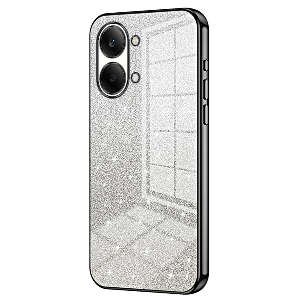 Case For Xiaomi Poco X8 Pro Max 5G  /  Redmi Turbo 5 Max 5G Electroplating Gradient Glitter TPU Phone Cover