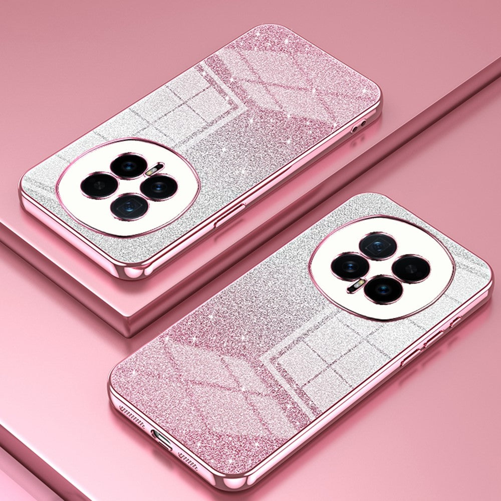For Honor Magic8 5G Case Electroplating Gradient Glitter TPU Phone Cover