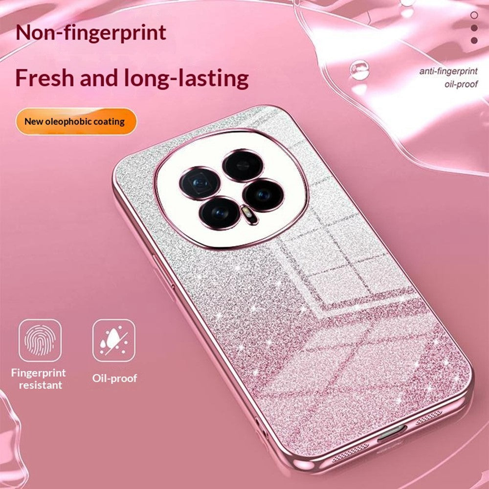 For Honor Magic8 5G Case Electroplating Gradient Glitter TPU Phone Cover