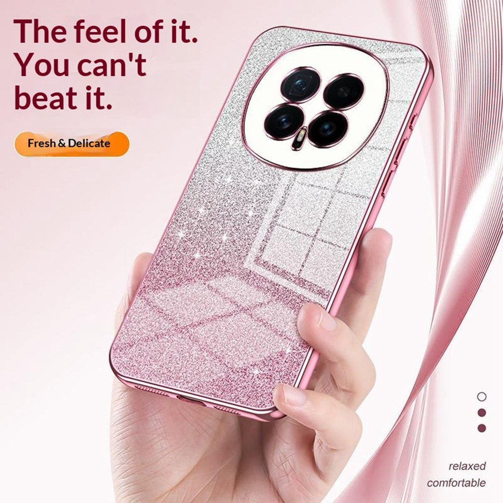 For Honor Magic8 5G Case Electroplating Gradient Glitter TPU Phone Cover