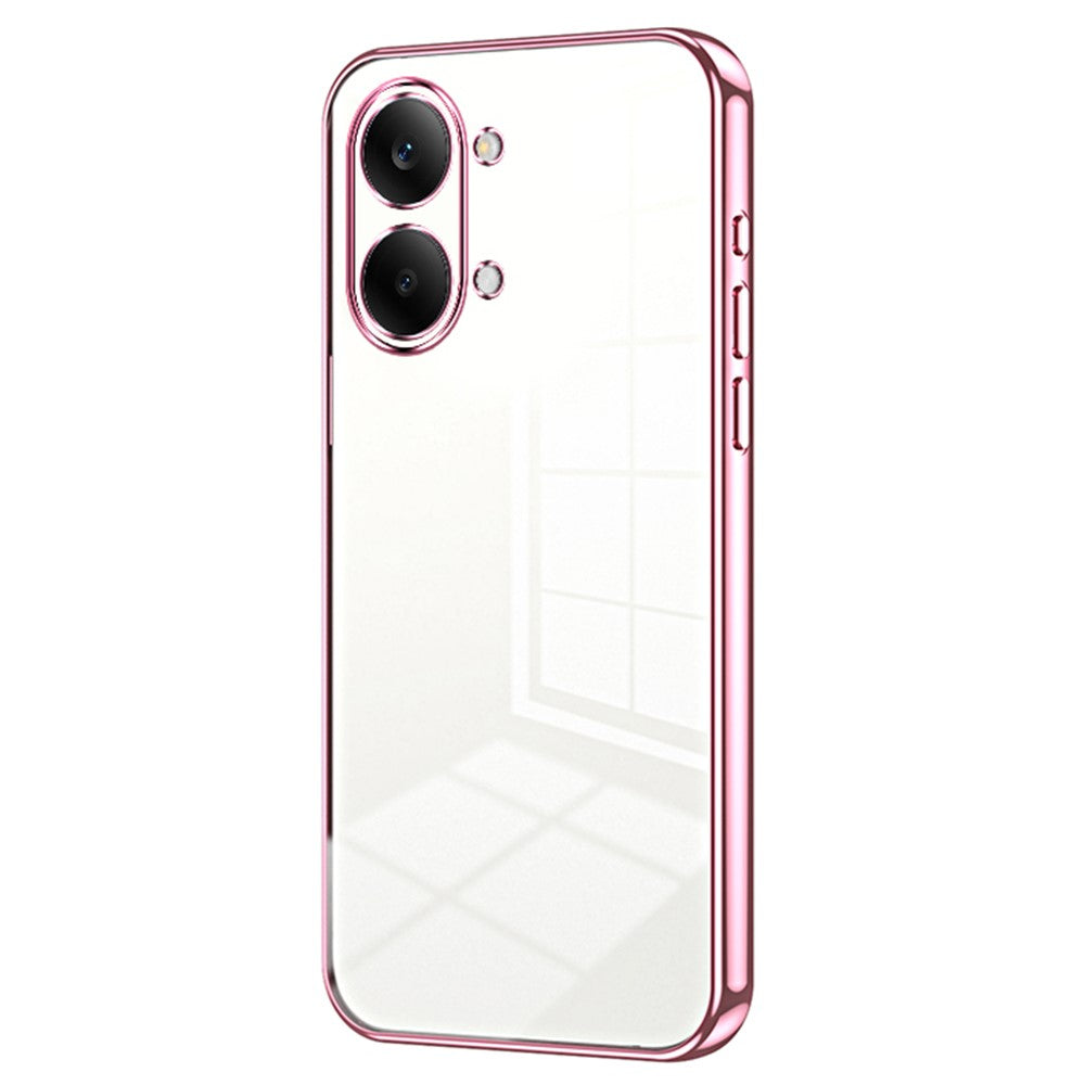 Case For Xiaomi Poco X8 Pro Max 5G  /  Redmi Turbo 5 Max 5G Electroplating Frame Soft TPU Phone Cover