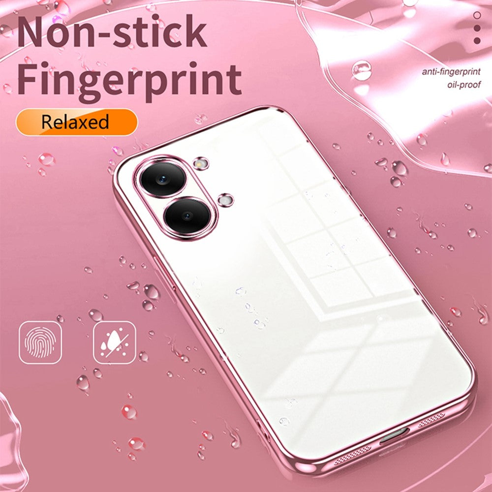 Case For Xiaomi Poco X8 Pro Max 5G  /  Redmi Turbo 5 Max 5G Electroplating Frame Soft TPU Phone Cover