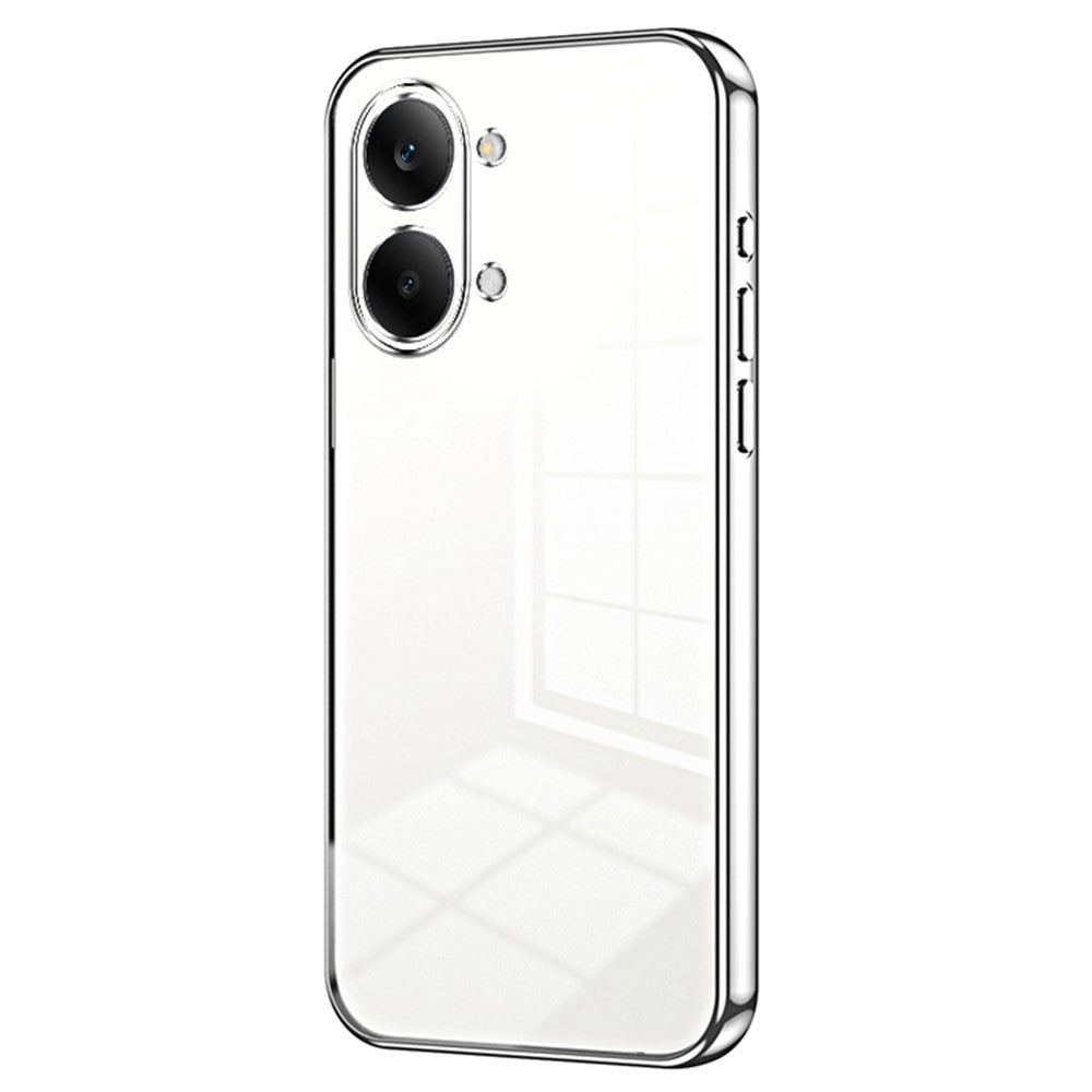 Case For Xiaomi Poco X8 Pro Max 5G  /  Redmi Turbo 5 Max 5G Electroplating Frame Soft TPU Phone Cover
