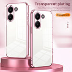 Fodral för Xiaomi Poco X8 Pro 5G / Redmi Turbo 5 5G Galvaniserad ram Mjukt TPU-mobilskal