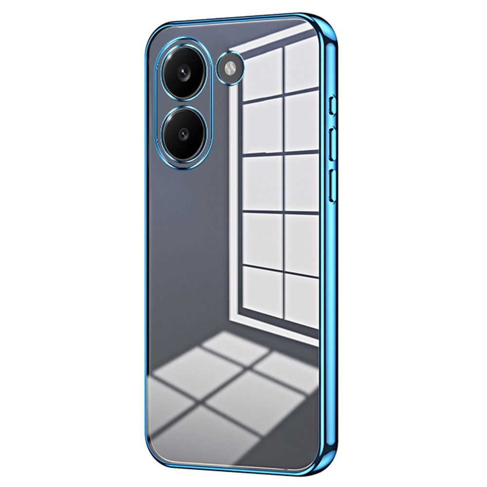 Fodral för Xiaomi Poco X8 Pro 5G / Redmi Turbo 5 5G Galvaniserad ram Mjukt TPU-mobilskal