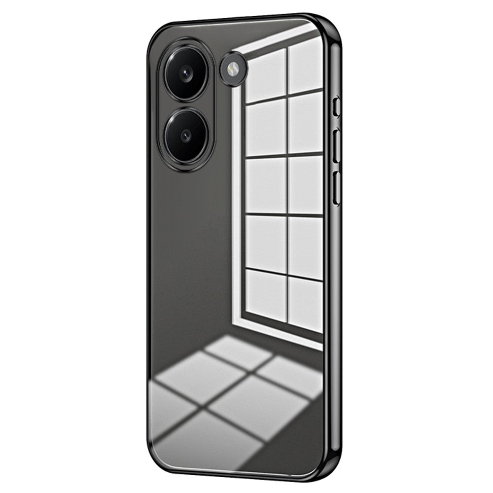 Fodral för Xiaomi Poco X8 Pro 5G / Redmi Turbo 5 5G Galvaniserad ram Mjukt TPU-mobilskal