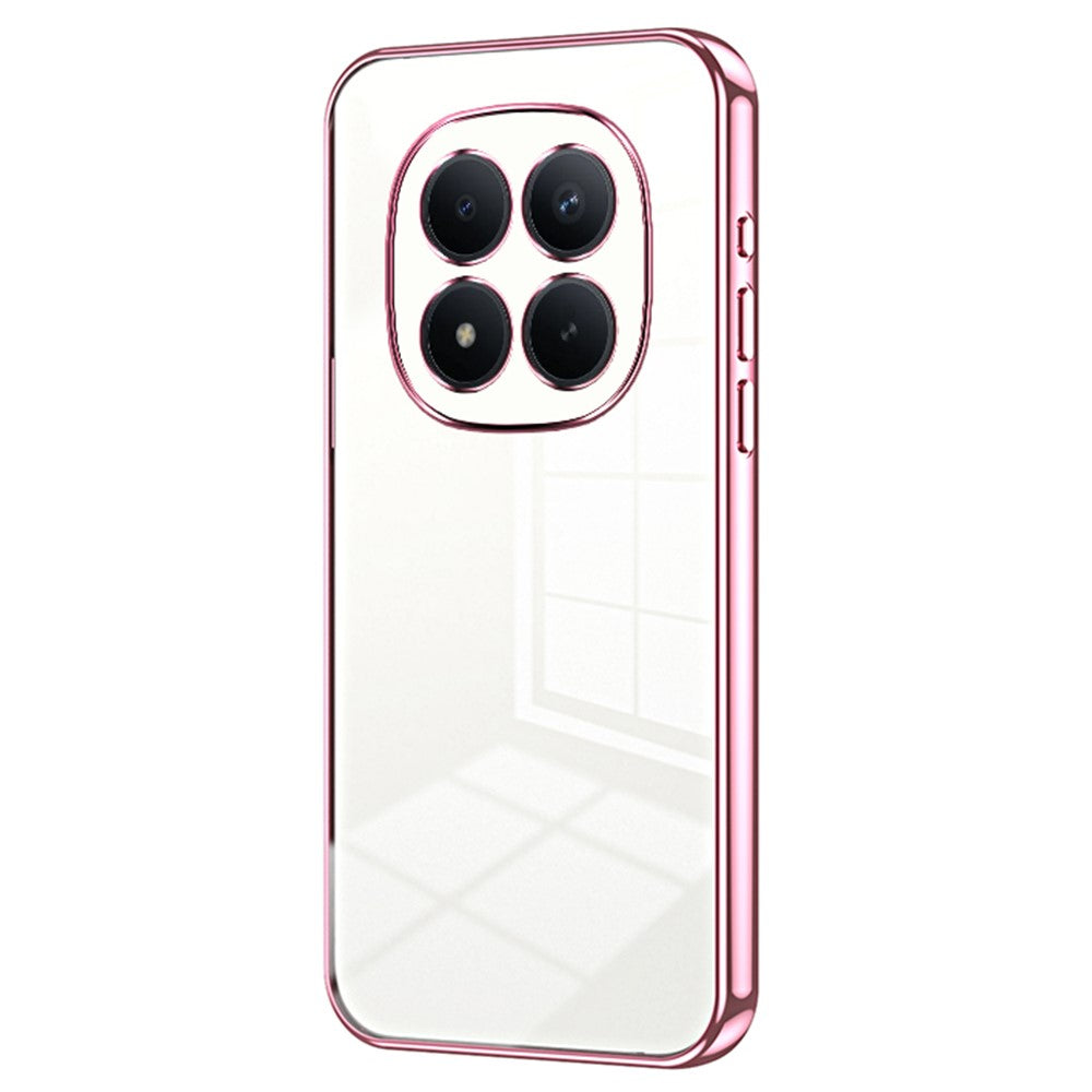 For Xiaomi Redmi Note 15 Pro 4G (Global) Case Electroplating Frame Soft TPU Phone Cover