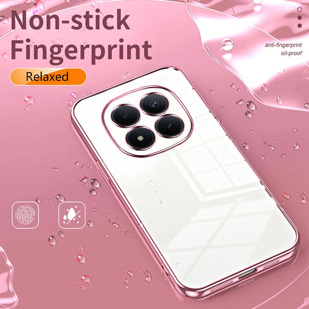 For Xiaomi Redmi Note 15 Pro 4G (Global) Case Electroplating Frame Soft TPU Phone Cover