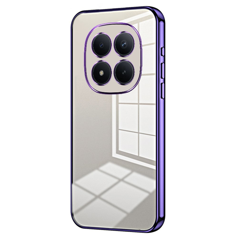 For Xiaomi Redmi Note 15 Pro 4G (Global) Case Electroplating Frame Soft TPU Phone Cover