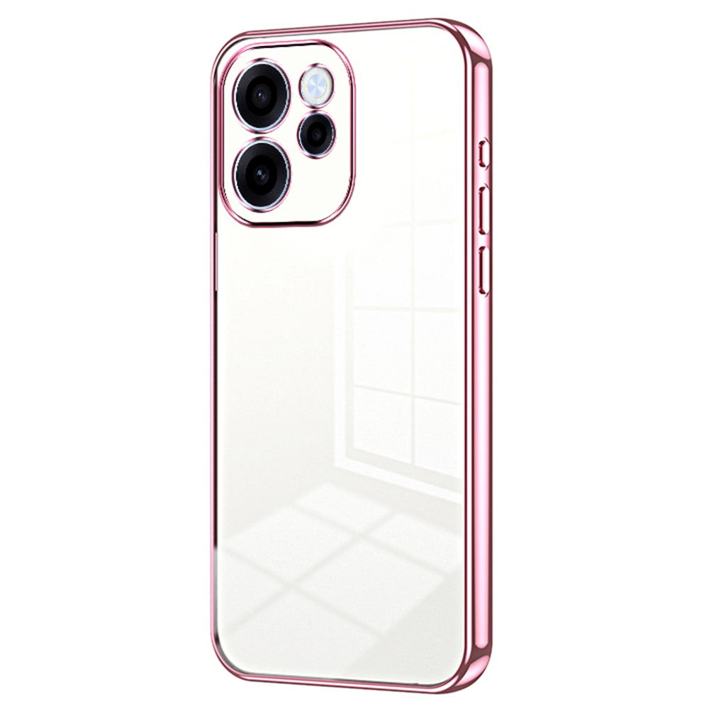 For Oppo Reno15 FS 5G Case Electroplating Frame Soft TPU Phone Cover