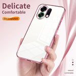 For Oppo K13 Turbo Pro 5G Case Electroplating Frame Soft TPU Phone Cover