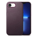 Magnetic Case For iPhone 17e  /  16e Leather+TPU Shockproof Phone Cover with Metal Buttons