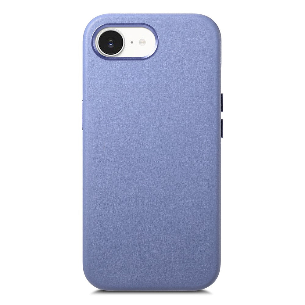 Magnetic Case For iPhone 17e  /  16e Leather+TPU Shockproof Phone Cover with Metal Buttons