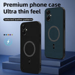Til Samsung Galaxy A08 5G / A08 4G / A07 5G Cover Trekant Tekstur PU Læder Stødsikker Ultratyndt Cover