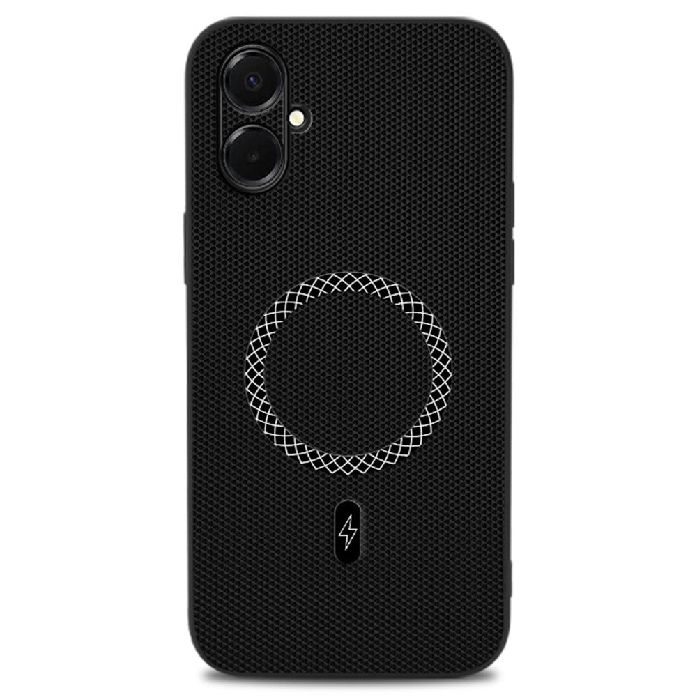 Til Samsung Galaxy A08 5G / A08 4G / A07 5G Cover Trekant Tekstur PU Læder Stødsikker Ultratyndt Cover
