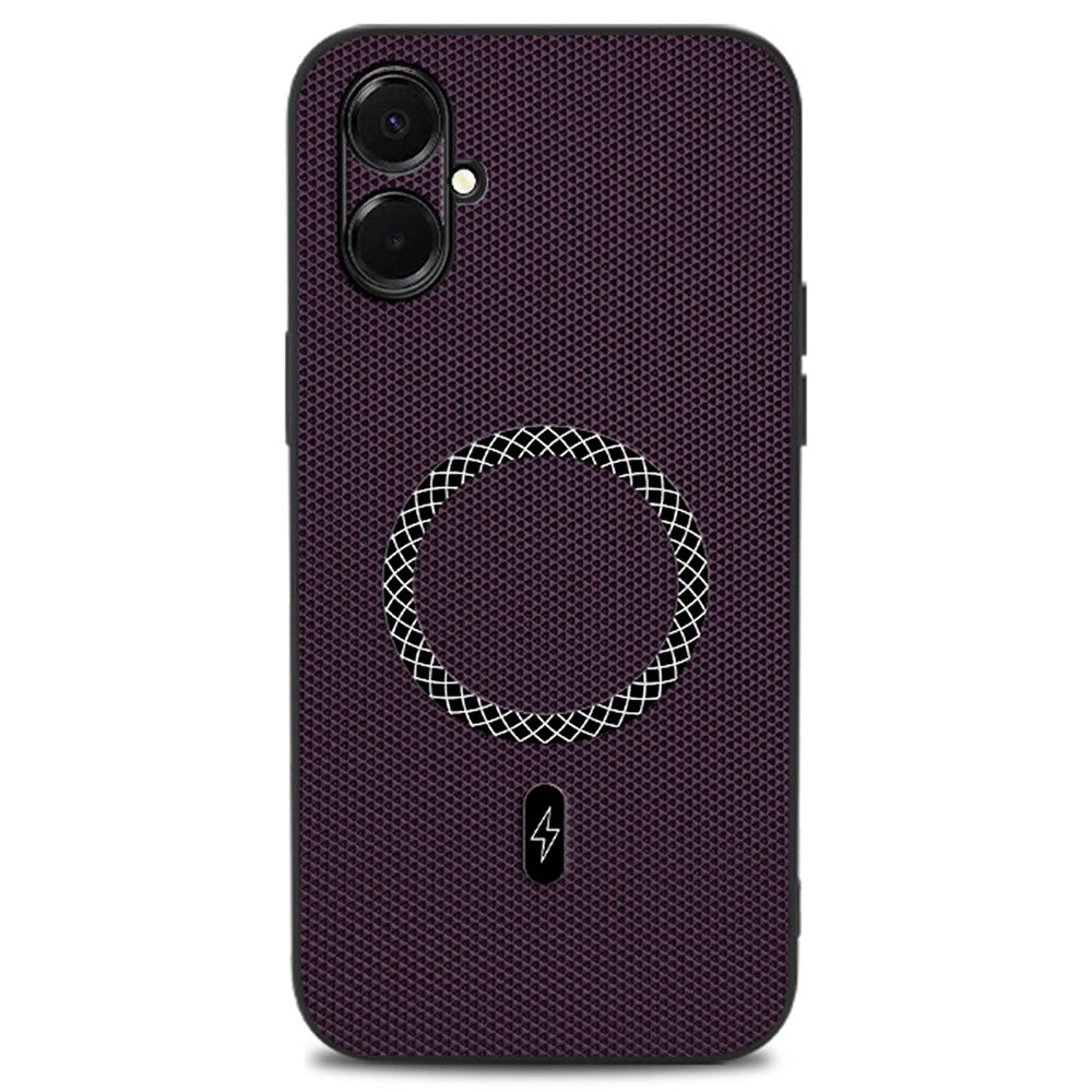 Til Samsung Galaxy A08 5G / A08 4G / A07 5G Cover Trekant Tekstur PU Læder Stødsikker Ultratyndt Cover