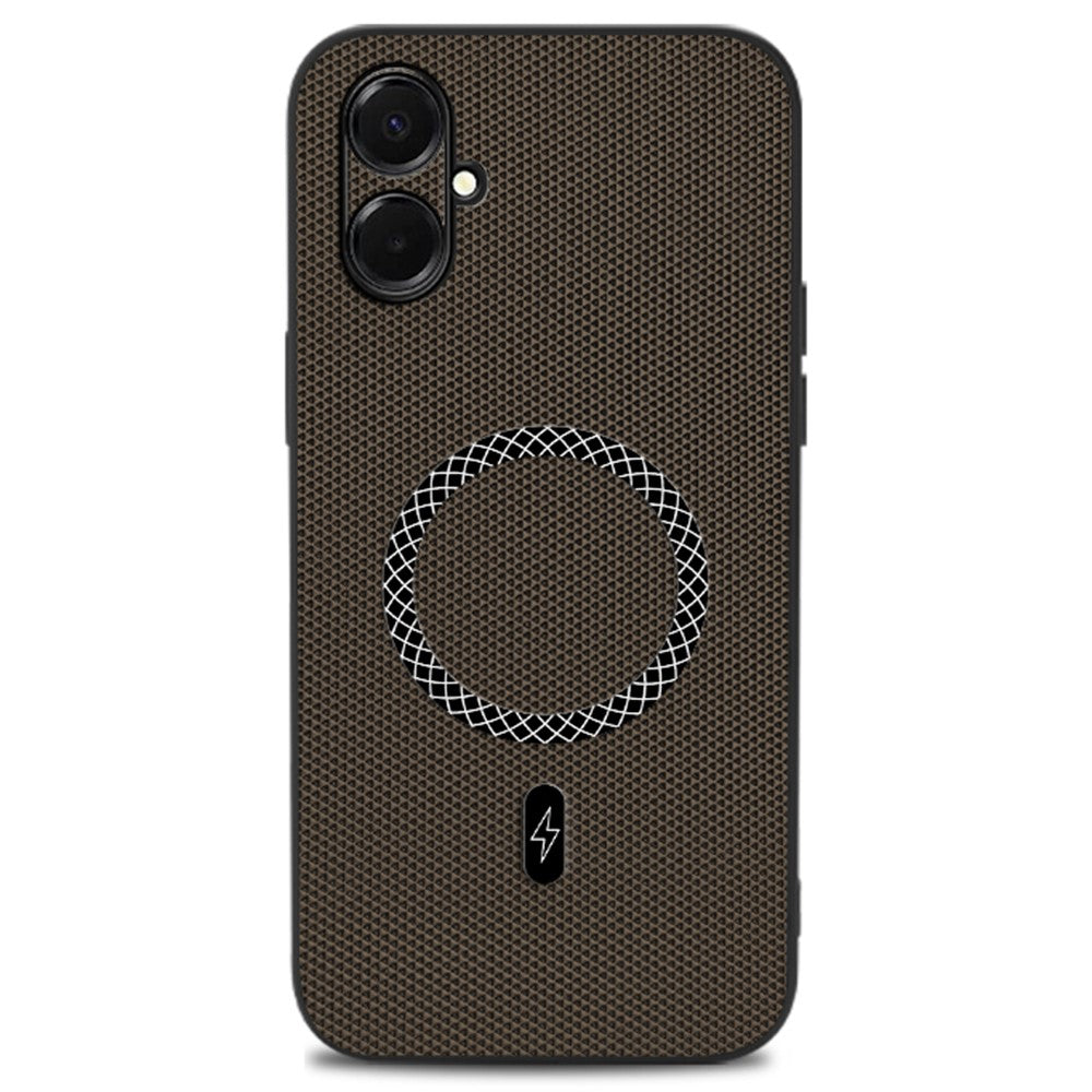 Til Samsung Galaxy A08 5G / A08 4G / A07 5G Cover Trekant Tekstur PU Læder Stødsikker Ultratyndt Cover