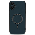 For Samsung Galaxy A06 4G Case Triangle Texture PU Leather Shockproof Ultra Thin Cover