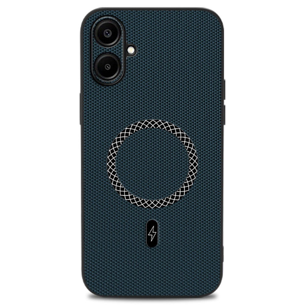 For Samsung Galaxy A06 4G Case Triangle Texture PU Leather Shockproof Ultra Thin Cover
