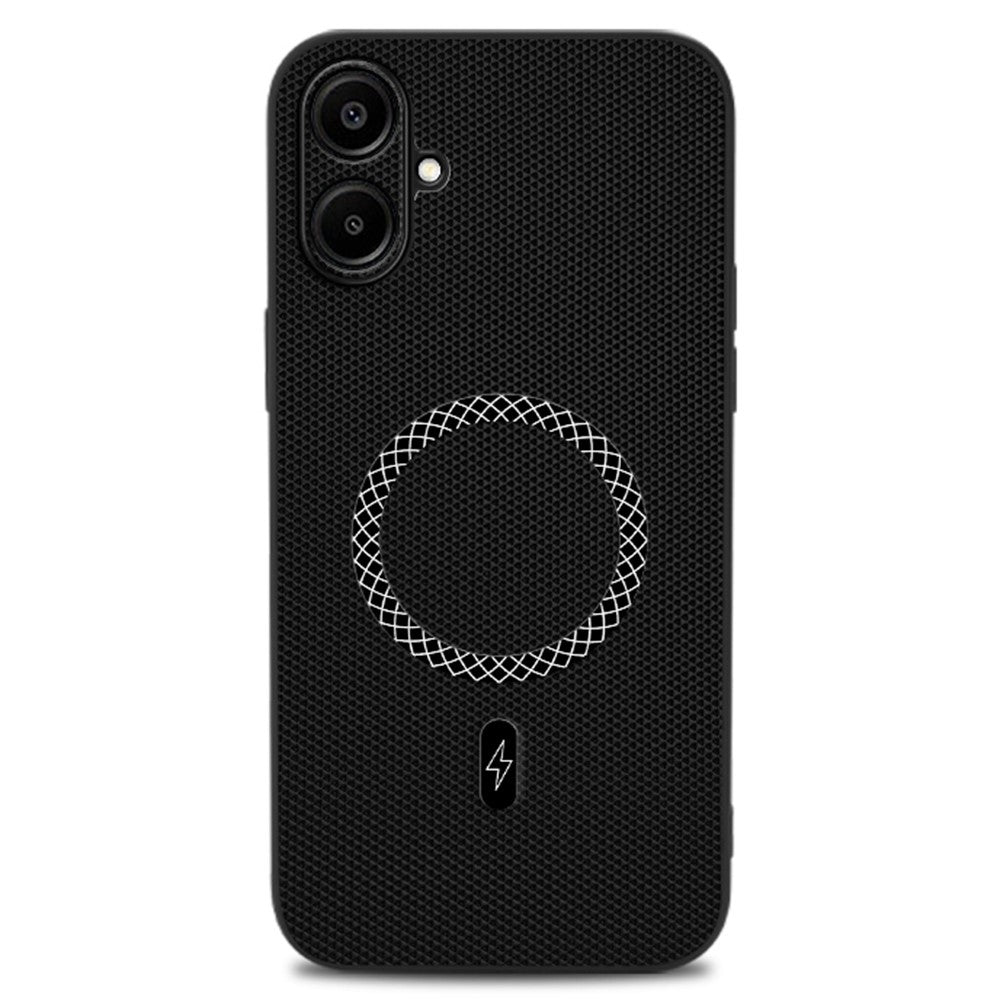 For Samsung Galaxy A06 4G Case Triangle Texture PU Leather Shockproof Ultra Thin Cover