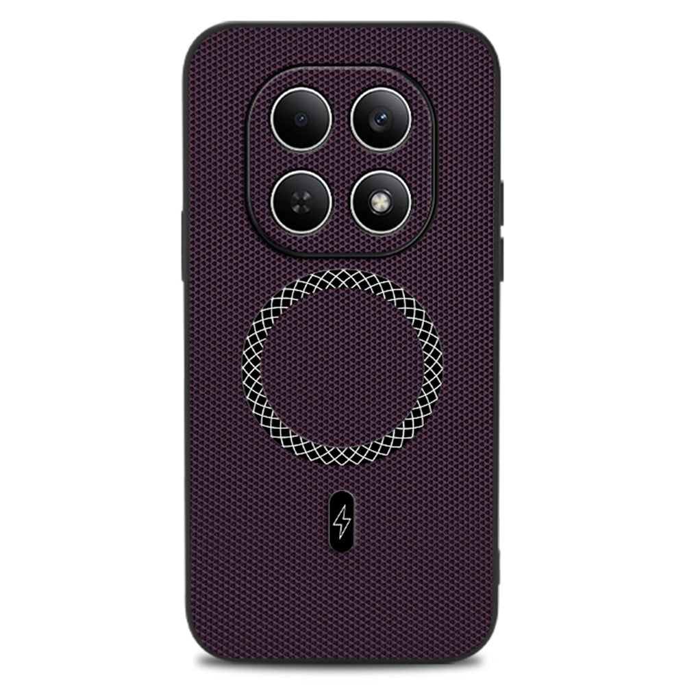 For Xiaomi Redmi Note 15 4G (Global) Case Triangle Texture PU Leather Shockproof Ultra Thin Cover