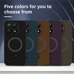 For Xiaomi 15T Case Triangle Texture PU Leather Shockproof Ultra Thin Cover