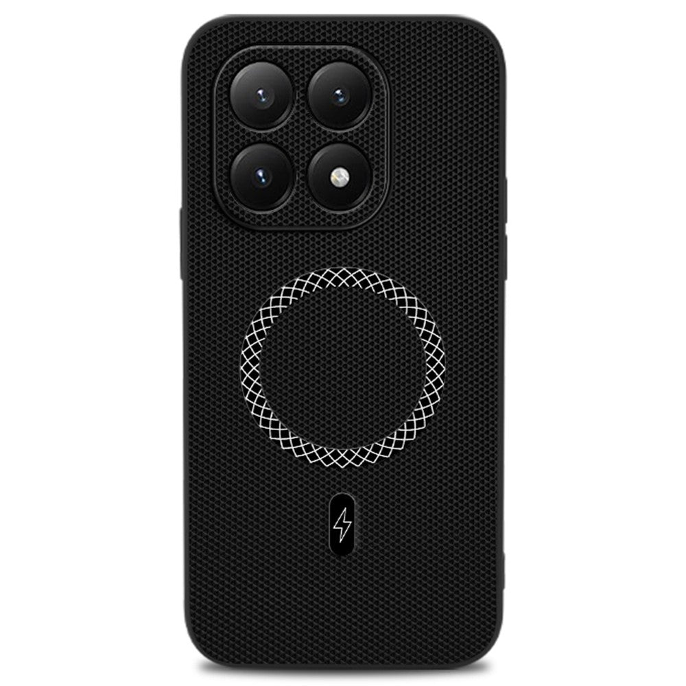 For Xiaomi 15T Case Triangle Texture PU Leather Shockproof Ultra Thin Cover