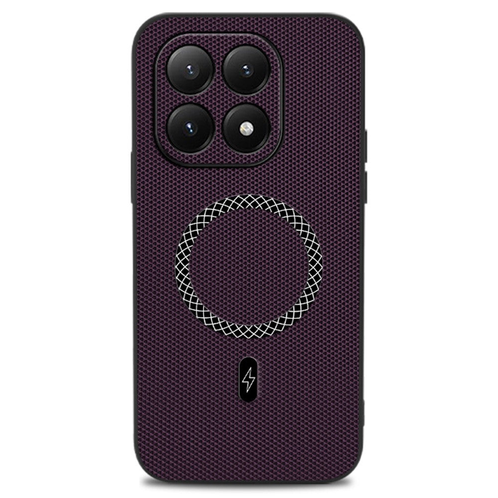 For Xiaomi 15T Case Triangle Texture PU Leather Shockproof Ultra Thin Cover
