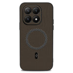 For Xiaomi 15T Case Triangle Texture PU Leather Shockproof Ultra Thin Cover
