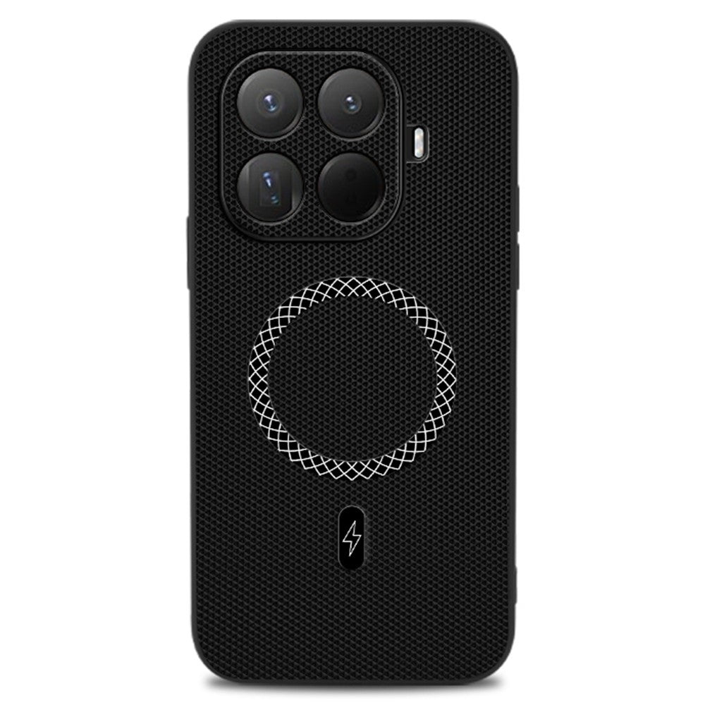 For Xiaomi 15T Pro Case Triangle Texture PU Leather Shockproof Ultra Thin Cover