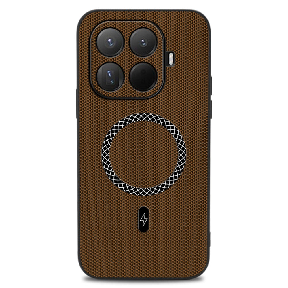For Xiaomi 15T Pro Case Triangle Texture PU Leather Shockproof Ultra Thin Cover
