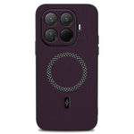 For Xiaomi 15T Pro Case Triangle Texture PU Leather Shockproof Ultra Thin Cover
