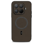 For Xiaomi 15T Pro Case Triangle Texture PU Leather Shockproof Ultra Thin Cover