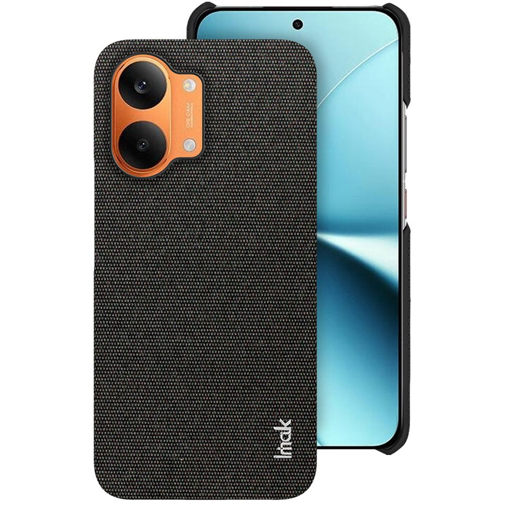 IMAK Ruiyi Series for Xiaomi Redmi Turbo 5 Max 5G  /  Poco X8 Pro Max 5G Case Fabric Texture Leather + PC Phone Back Cover