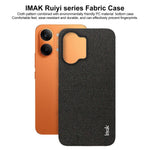 IMAK Ruiyi Series for Xiaomi Redmi Turbo 5 Max 5G  /  Poco X8 Pro Max 5G Case Fabric Texture Leather + PC Phone Back Cover