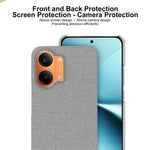 IMAK Ruiyi Series for Xiaomi Redmi Turbo 5 Max 5G  /  Poco X8 Pro Max 5G Case Fabric Texture Leather + PC Phone Back Cover