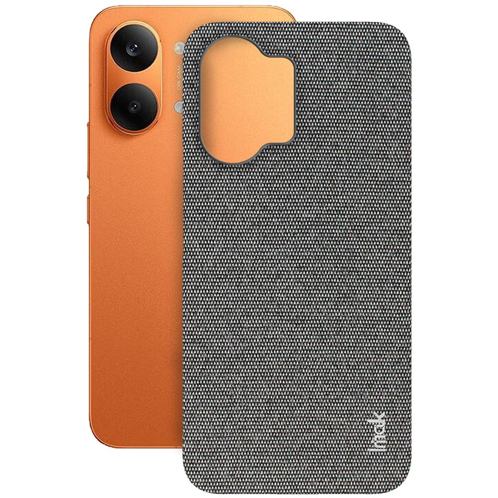 IMAK Ruiyi Series for Xiaomi Redmi Turbo 5 Max 5G  /  Poco X8 Pro Max 5G Case Fabric Texture Leather + PC Phone Back Cover