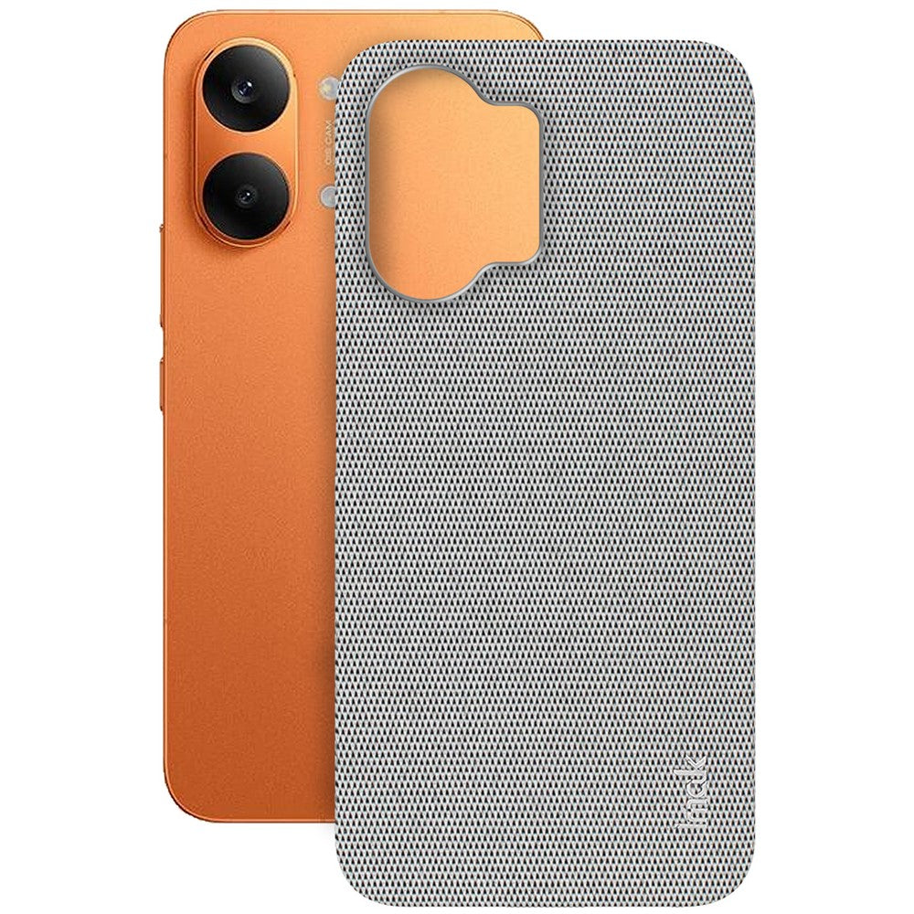 IMAK Ruiyi Series for Xiaomi Redmi Turbo 5 Max 5G  /  Poco X8 Pro Max 5G Case Fabric Texture Leather + PC Phone Back Cover