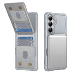 Til Samsung Galaxy A37 5G etui med kortlomme, støttefod, PU-læder + TPU-telefoncover