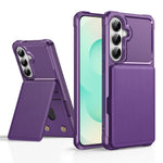 Case For Samsung Galaxy A18 5G / A18 4G / A26 5G / M17 5G / F17 5G / A17 5G / A17 4G Kickstand PU Leather + TPU Phone Cover with Card Slot