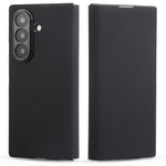 For Samsung Galaxy Z Fold7 5G Magnetic Phone Case PC + Technical Fabric Texture Wallet Flip Cover