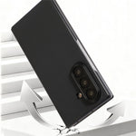 For Samsung Galaxy Z Fold7 5G Magnetic Phone Case PC + Technical Fabric Texture Wallet Flip Cover