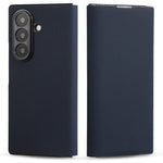 For Samsung Galaxy Z Fold7 5G Magnetic Phone Case PC + Technical Fabric Texture Wallet Flip Cover