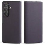 For Samsung Galaxy Z Fold7 5G Magnetic Phone Case PC + Technical Fabric Texture Wallet Flip Cover