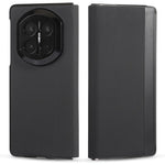 For Huawei Mate X7 Magnetic Phone Case PC + Technical Fabric Texture Wallet Flip Cover