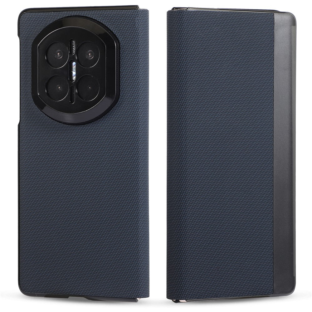 For Huawei Mate X7 Magnetic Phone Case PC + Technical Fabric Texture Wallet Flip Cover