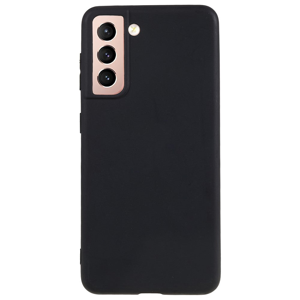 Back Shell for Samsung Galaxy S21 4G / 5G Shockproof TPU Phone Case Fingerprint Free Matte Protective Cover