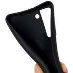 Back Shell for Samsung Galaxy S21 4G / 5G Shockproof TPU Phone Case Fingerprint Free Matte Protective Cover