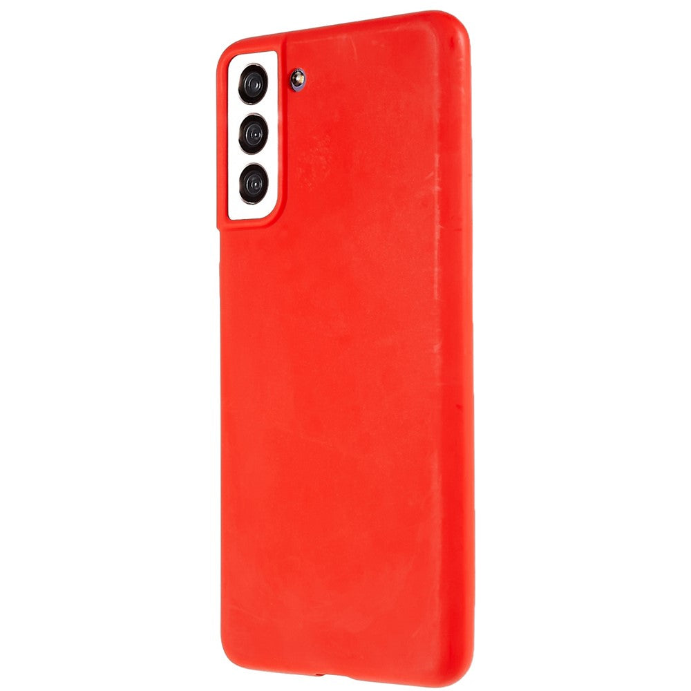 Back Shell for Samsung Galaxy S21 4G / 5G Shockproof TPU Phone Case Fingerprint Free Matte Protective Cover